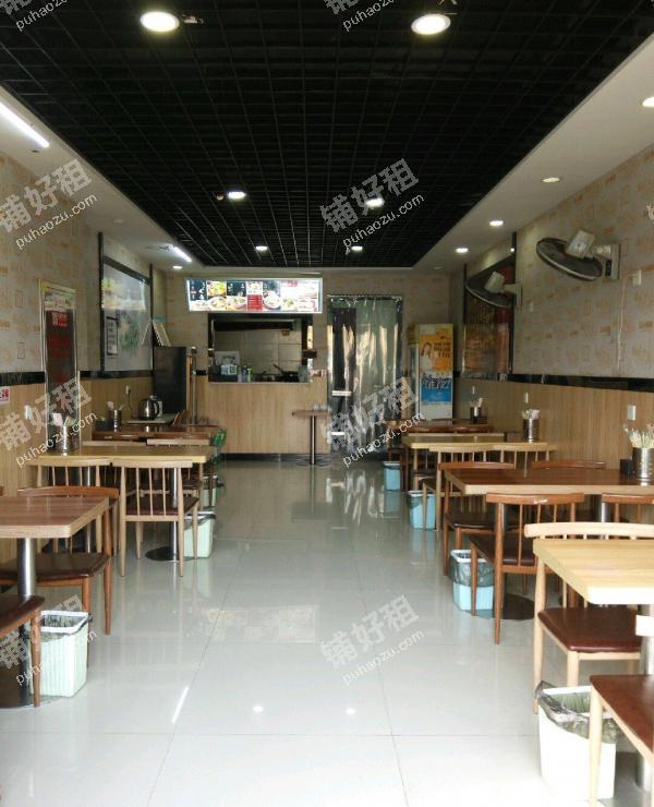 青山红钢城49中旁46.65平米小吃快餐店转让
